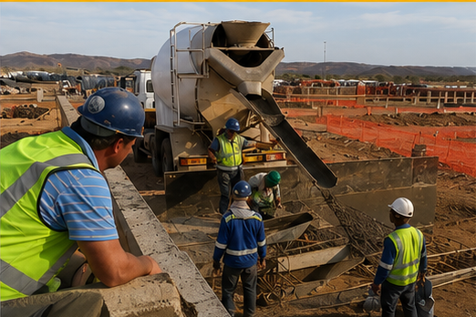 Dundee Precious Metals project visual for Desert Civils.