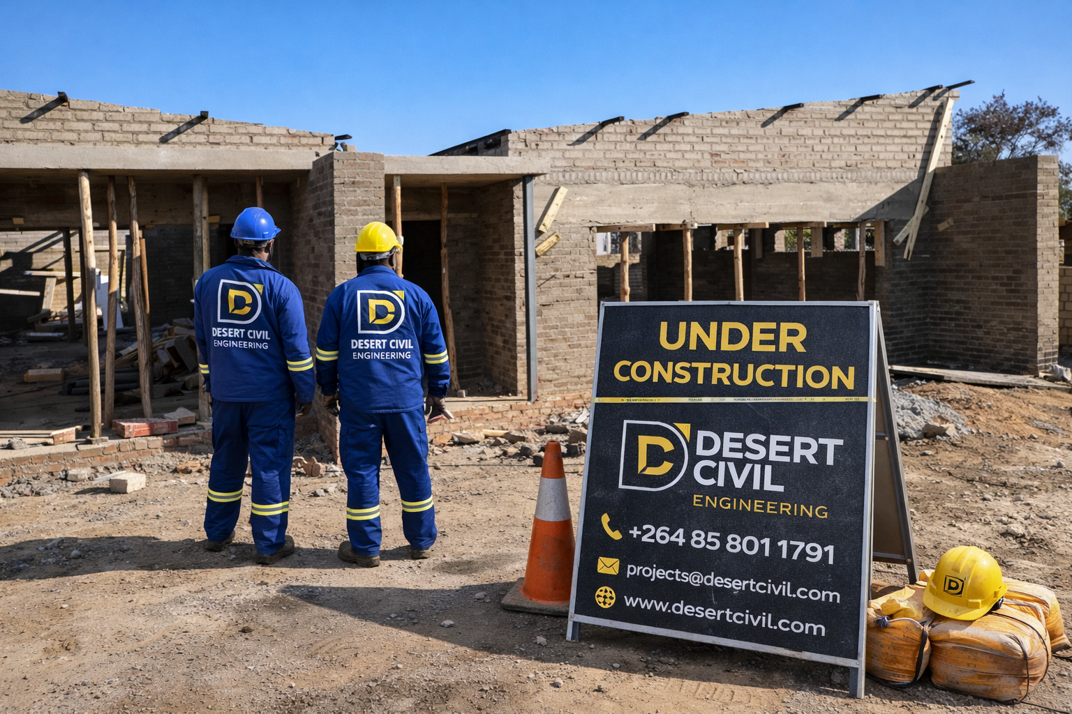 Housing Development Programme project visual for Desert Civils.